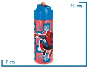 SPIDER-MAN CUADROS BOTELLA 540 ML LARGE ECOZEN HYDRO