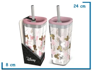 MICKEY MOUSE VASO 540 ML ACRILICO CUBE