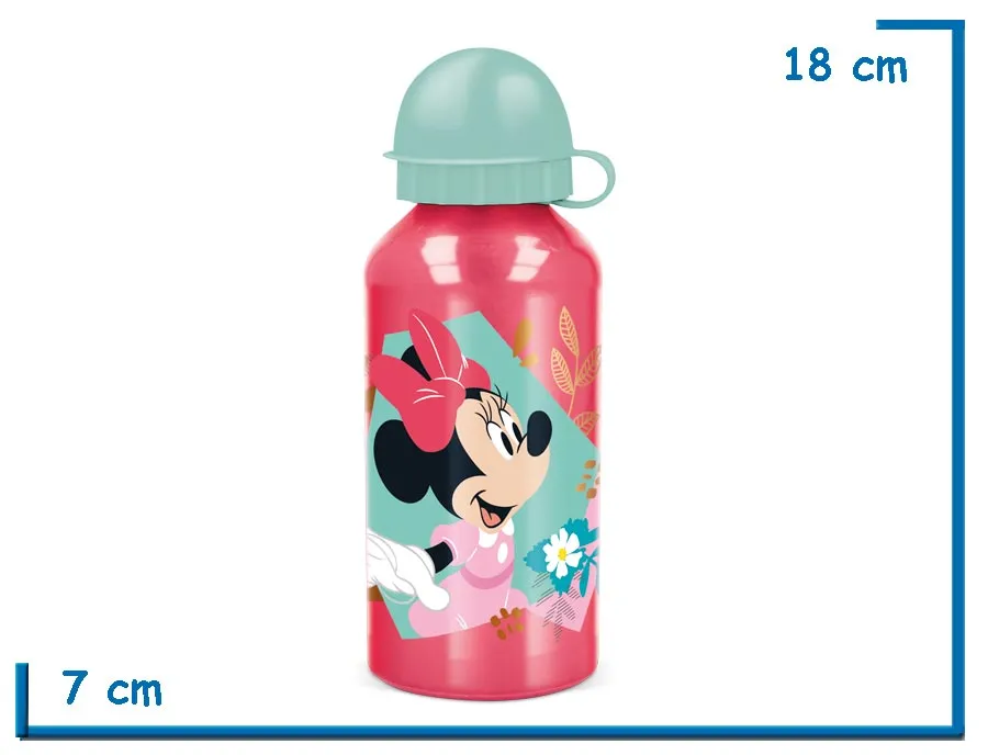 MINNIE MOUSE BOTELLA 400 ML ALUMINIUM