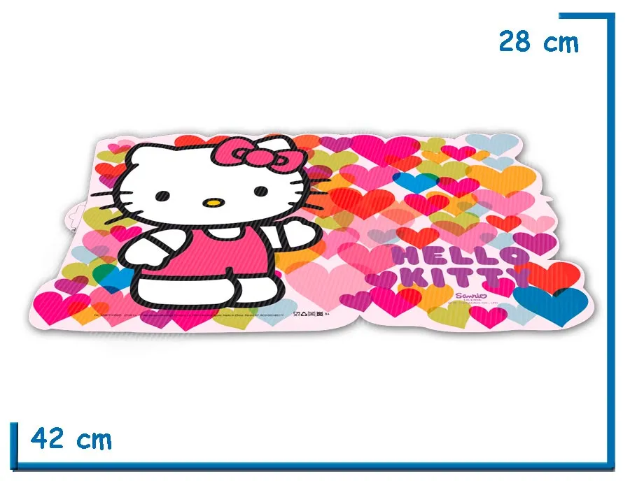 HELLO KITTY MANTEL INDIVIDUAL LENTICULAR