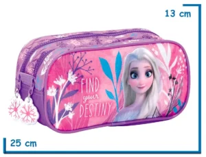 PORTALAPIZ DOBLE FROZEN LILA FIND YOUR DESTINY