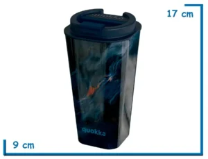 QUOKKA VASO CAFE DARK STONE FLUX 450ML