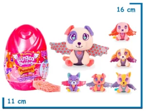 BABY GEMMY WINGED BUDDIES PUPPIES PELUCHE SORPRESA
