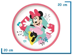 MINNIE MOUSE PLATO BICOLOR NON-SLIP PREMIUM