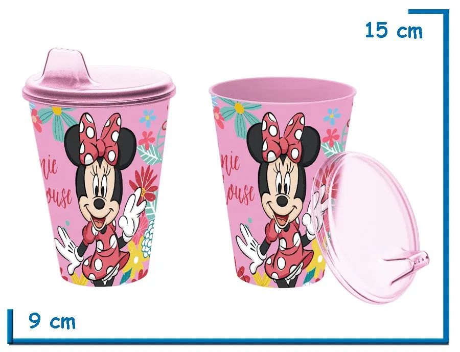MINNIE MOUSE VASO 430 ML EASY SLIPPER