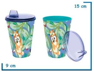 BLUEY VASO 430 ML EASY SLIPPER