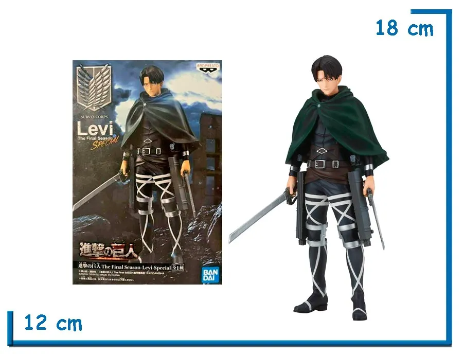 BANPRESTO LEVI THE FINAL SEASON SPECIAL ATTACK ON TITAN