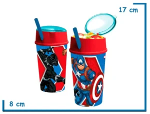 AVENGERS VASO 400 ML SNACK