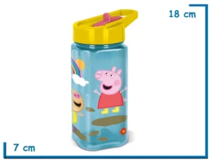 PEPPA PIG BOTELLA 510 ML SQUARE WATER