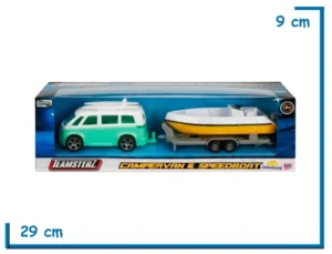 TEAMSTERZ CAMPERVAN AND SPEEDBOAT VERDE