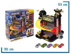TEAMSTERZ 3 LEVEL TOWER GARAGE CON 5 AUTOS