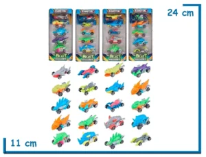 TEAMSTERZ BEAST MACHINES 5 PACK SURTIDO