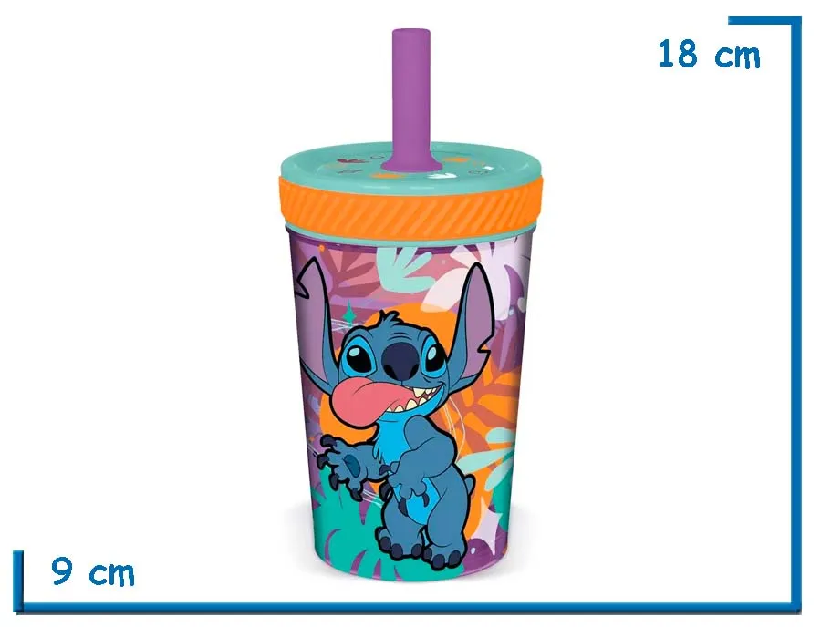 STITCH VASO CON SORBETE QUE NO SE VUELCA 370ML