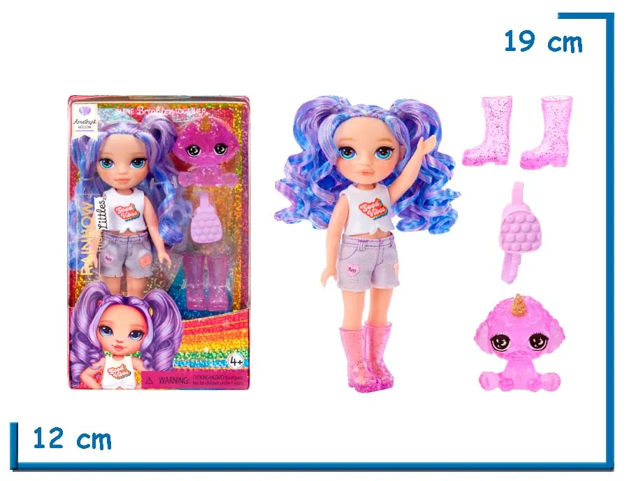 MGA RAINBOW HIGH LITTLES AMETHYST WILLOW