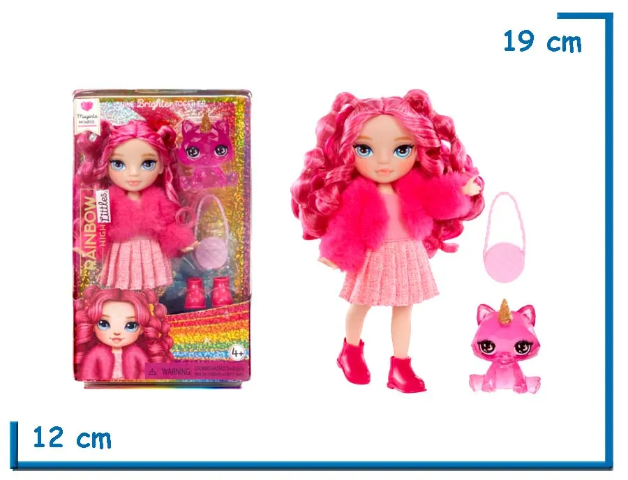 MGA RAINBOW HIGH LITTLES MAGENTA MONROE