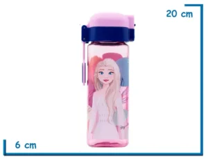 FROZEN BOTELLA SAFETY LOCK SQUARE ECOZEN 370ML