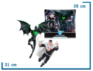 MCFARLANE BATMAN BEYOND VS. JUSTICE LORD SUPERMAN 18 CM DC MULTIVERSE