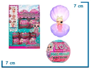 MGA LOL SURPRISE  MERMAIDS BABY SISTERS FIGURA SORPRESA