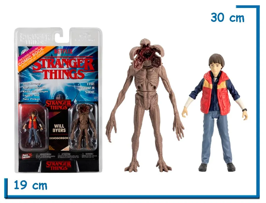 MCFARLANE WILL BYERS & DEMOGORGON STRANGER THINGS 8CM