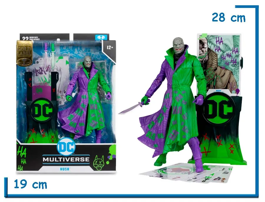 MCFARLANE HUSH (JOKERIZED) GL 18 CM DC MULTIVERSE