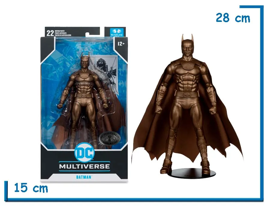 MCFARLANE BATMAN PLATINUM ED. (1989) 18 CM DC MULTIVERSE