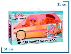 MGA LOL SURPRISE PARTY CRUISER 3 IN 1