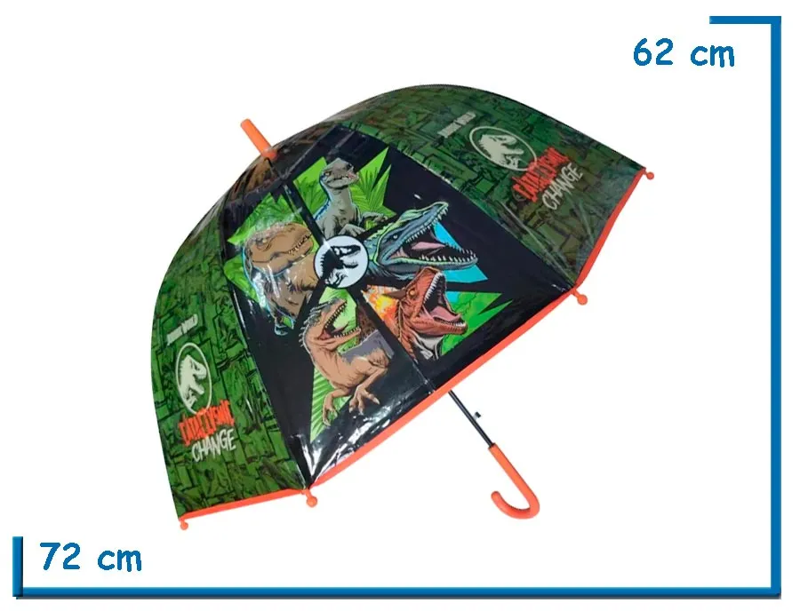 JURASSIC WORLD PARAGUAS PVC