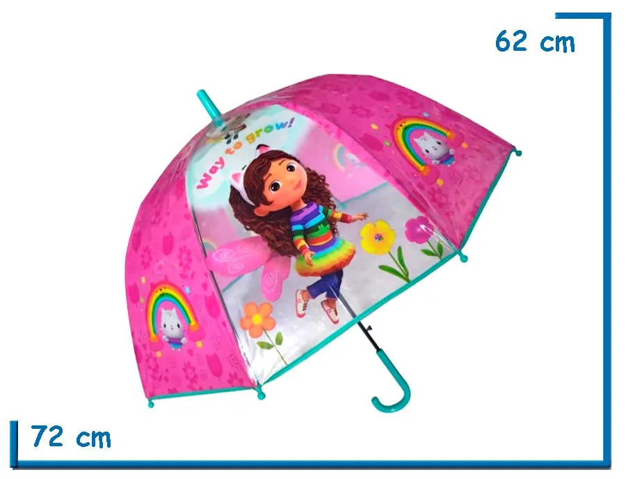 GABBY DOLLHOUSE PARAGUAS PVC