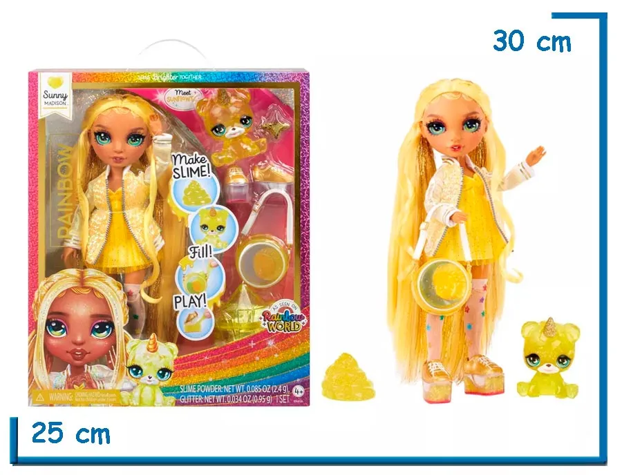 MGA RAINBOW HIGH SUNNY MADISON RAINBOW WORLD