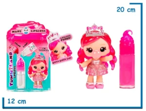 MGA YUMMILAND BIANCA BUBBLE GUM FUCSIA CON LIP GLOSS