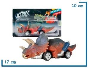 ULTRAX TRICERATOPS PULL BACK DINO