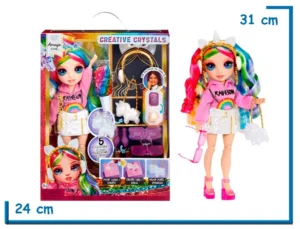 MGA RAINBOW HIGH AMAYA RAINE CREATIVE CRYSTALS