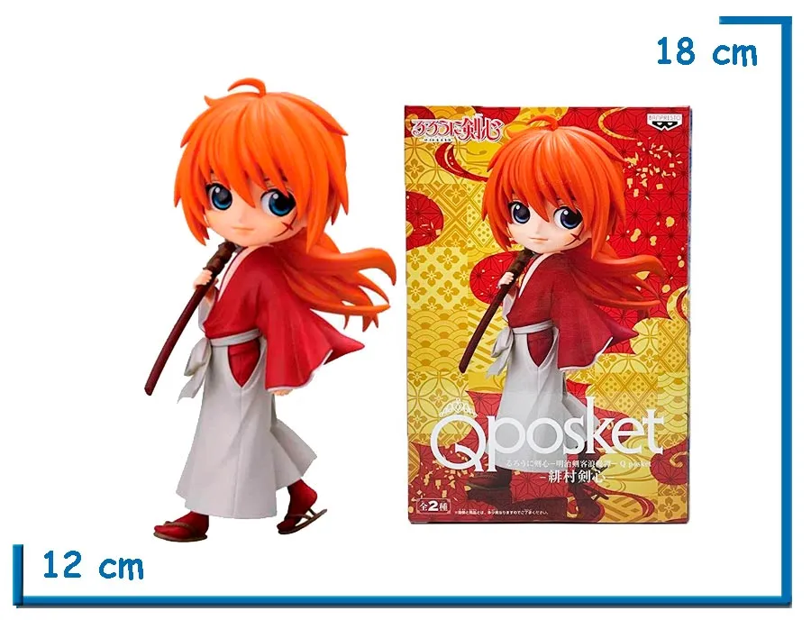 BANPRESTO HIMURA KENSHIN RUROUNI KENSHIN Q POSKET VER A