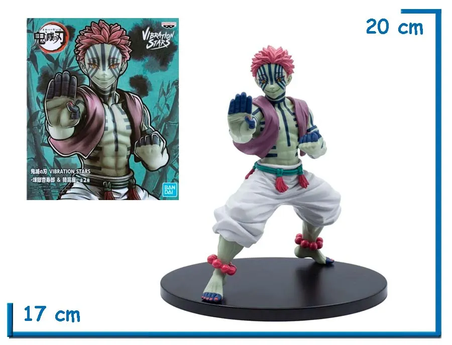 BANPRESTO AKAZA DEMON SLAYER VIBRATION STARS