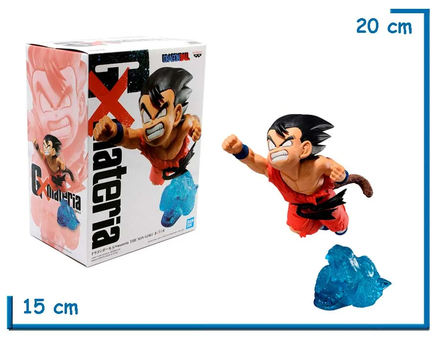 BANPRESTO THE SON GOKU II DRAGON BALL GX MATERIA