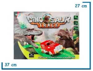 DINOSAUR TRACK PISTA 188 PZS GIRO ACROBATICO