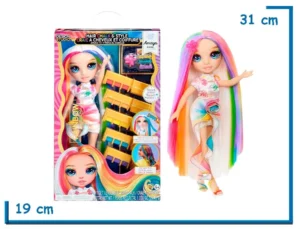 MGA RAINBOW HIGH AMAYA RAINE HAIR CHALK & STYLE