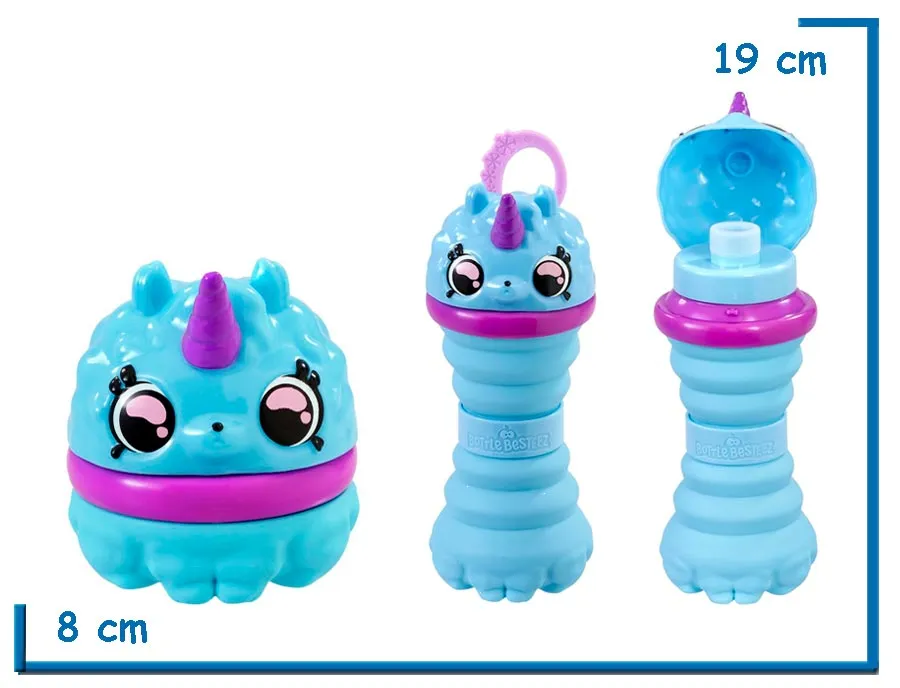BOTTLE BESTEEZ LLAMA CELESTE BOTELLA PLEGABLE 360ML