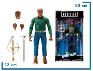 JADA THE WOLFMAN UNIVERSAL MONSTERS 6 PULGADAS
