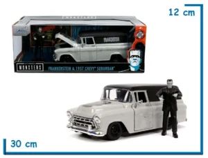 JADA FRANKENSTEIN & 1957 CHEVROLET SUBURBAN UNIVERSAL MONSTERS 1.24