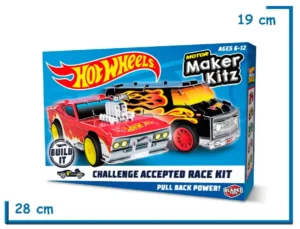 2X1 HOT WHEELS CHALLENGE ACCEPTED RACE KIT PULL BACK