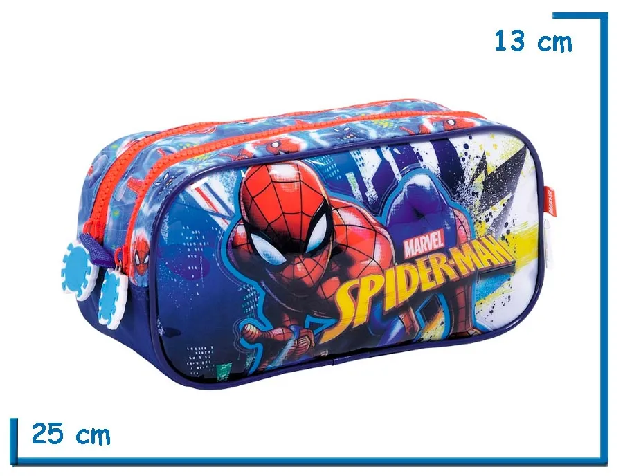 PORTALAPIZ DOBLE SPIDER-MAN CIUDAD