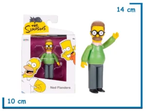 JAKKS THE SIMPSONS NED FLANDERS FIGURA 7CM