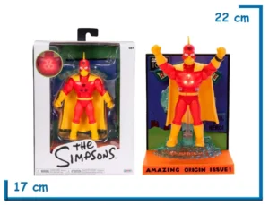 JAKKS THE SIMPSONS RADIOACTIVE MAN FIGURA PREMIUM 13CM
