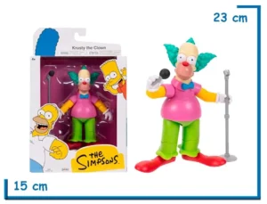 JAKKS THE SIMPSONS KRUSTY THE CLOWN FIGURA 13CM