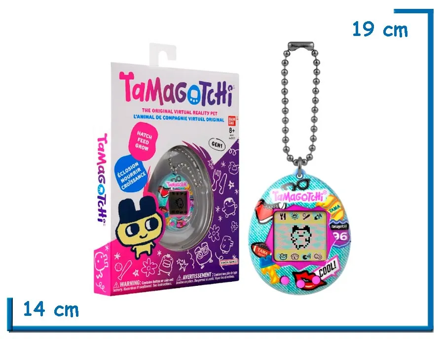 BANDAI TAMAGOTCHI DENIM PATCHES