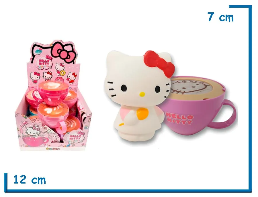 SBABAM HELLO KITTY CAPPUCCINO LILA SQUISHY SORPRESA