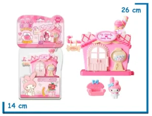 LING DONG HELLO KITTY MY MELODY STACKED PLAY HOUSE