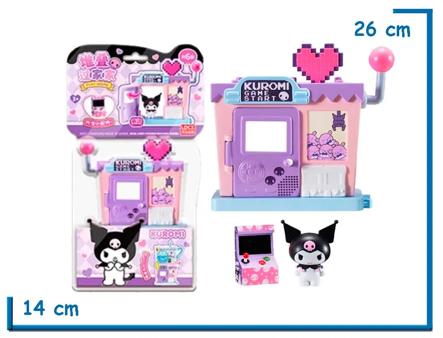 LING DONG HELLO KITTY KUROMI STACKED PLAY HOUSE