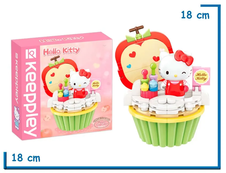 KEEPPLEY HELLO KITTY APPLE CUPCAKE